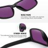 imageMEETSUN Polarized Sunglasses for Men Women Sports Driving Fishing Glasses UV400 Protection2 Packblack Graygreen Mirror Lens