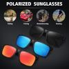 imageMEETSUN Polarized Sunglasses for Men Women Sports Driving Fishing Glasses UV400 Protection3packblackbluered