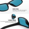 imageMEETSUN Polarized Sunglasses for Men Women Sports Driving Fishing Glasses UV400 Protection3packblueredgreen