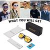 imageMEETSUN Polarized Sunglasses for Men Women Sports Driving Fishing Glasses UV400 ProtectionBlack Framenight Vision Lens