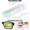 imageMEETSUN Polarized Sunglasses for Men Women Sports Driving Fishing Glasses UV400 ProtectionBlack Framenight Vision Lens