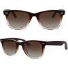 imageMEETSUN Polarized Sunglasses for Women Men Classic Retro Square Frame Driving Trendy Sun Glasses UV ProtectionBrown Gradient Frame Brown Gradient Lens