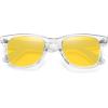 imageMEETSUN Polarized Sunglasses for Women Men Classic Retro Square Frame Driving Trendy Sun Glasses UV ProtectionNight Vision Lens Clear Frame
