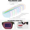 imageMEETSUN Polarized Sunglasses for Women Men Classic Retro Trendy Driving Sun Glasses UV400 Protection 3 Pack3 Pack Gradient FrameBlack  Green  Purple