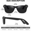 imageMEETSUN Polarized Sunglasses for Women Men Classic Retro Trendy Driving Sun Glasses UV400 Protection 3 Pack3 Pack Matte Black  Leopard Grey  Grey Leopard