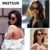 imageMEETSUN Polarized Sunglasses for Women Men Classic Retro Trendy Driving Sun Glasses UV400 Protection 3 Pack3 Pack Matte Black  Tortoise Brown  Tortoise Grey