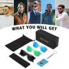imageMEETSUN Polarized Sunglasses for Women Men Classic Retro Trendy Driving Sun Glasses UV400 Protection 3 Pack3 Pack Matte Clear FrameBlack  Blue  Green