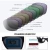 imageMEETSUN Polarized Sunglasses for Women Men Classic Retro Trendy Driving Sun Glasses UV400 Protection 3 Pack3 Pack White FrameGrey Lens