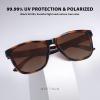 imageMEETSUN Polarized Sunglasses for Women Men Trendy Classic Retro Designer Style Fashion UV400 Protection3 Pack Black  Tortoise  Brown Tortoise