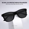 imageMEETSUN Polarized Sunglasses for Women Men Trendy Classic Retro Designer Style Fashion UV400 Protection3 Pack Black  Tortoise Brown  Tortoise Green