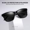 imageMEETSUN Polarized Sunglasses for Women Men Trendy Classic Retro Designer Style Fashion UV400 Protection3 Pack Black  Tortoise Brown  Tortoise Grey