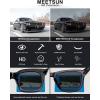 imageMEETSUN Polarized Sunglasses for Women Men Trendy Classic Retro Designer StyleBlue Frame  Blue Mirrored Lens