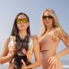imageMEETSUN Polarized Sunglasses for Women Men Trendy Classic Retro Designer StyleBrown Tortoise Frame  Brown Gradient