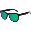 imageMEETSUN Polarized Sunglasses for Women Men Trendy Classic Retro Designer StyleMatte Black Frame  Green Mirrored Lens