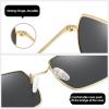 imageMEETSUN Rectangle Polarized Sunglasses for Women Men Retro Classic Square Sun Glasses UV400 Protection Vintage Metal Frame3pack GoldGrayblue Mirror Lenspink Mirror Lens