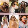 imageMEETSUN Rectangle Polarized Sunglasses for Women Men Retro Classic Square Sun Glasses UV400 Protection Vintage Metal FrameGoldGreen Mirror Lens