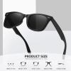 imageMEETSUN Retro Polarized Sunglasses for Women Men Classic Mirror Lens Driving Trendy Sun Glasses UV Protection 3 Pack3 Pack BlackBrown GradientLeopard