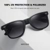 imageMEETSUN Retro Polarized Sunglasses for Women Men Classic Mirror Lens Driving Trendy Sun Glasses UV Protection 3 Pack3 Pack BlackGrey GradientOlive