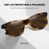 imageMEETSUN Retro Polarized Sunglasses for Women Men Classic Mirror Lens Driving Trendy Sun Glasses UV Protection 3 Pack3 Pack Leopard BrownTortoiseshellLeopard