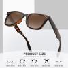 imageMEETSUN Retro Polarized Sunglasses for Women Men Classic Mirror Lens Driving Trendy Sun Glasses UV Protection 3 Pack3 Pack Leopard BrownTortoiseshellLeopard
