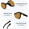 imageMEETSUN Retro Rectangular Sunglasses for Women Trendy Vintage 90s Small Square Sun Glasses UV Protection2packblackGrayblackBrown