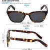 imageMEETSUN Retro Vintage Cat Eye Polarized Sunglasses for Women Trendy Designer Style Cateye Sun GlassesLeopard Frame Grey Lens
