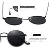 imageMEETSUN Round Polarized Sunglasses for Women Men Classic Retro Metal Frame Sun Glasses UV Protection3 Pack GoldGrey  BlackGrey  GoldBrown
