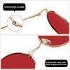 imageMEETSUN Small Round Polarized Sunglasses for Men Women Retro Vintage Circle Hippie Sun Glasses UV400Black  Grey  Gold  Red