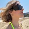 imageMEETSUN Trendy Retro Cat Eye Oversized Sunglasses for Women Stylish Vintage Wide Legs Square 90s Big Shades UV400 ProtectionWhite FrameGray Lens