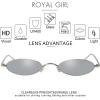 imageMEETSUN Vintage 90s Small Oval Sunglasses For Women Men Metal Frames Designer Gothic GlassesC8sliversliver