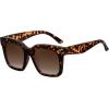 imageMEETSUN Vintage Square Oversized Sunglasses for Women Fashion Retro Designer Shades Big Trendy Large SunniesTortoiseBrown