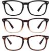 3 Pack Black + Brown Gradient + Tortoiseshell