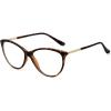 Brown-leopard Frame-clear Lens