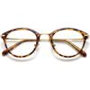 imageMEETSUN Blue Light Blocking Glasses Women for Small Face Anti Eye Strain HeadacheComputer Reading Glasses UV400 LensLeopardclear