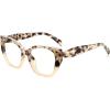 imageMEETSUN Blue Light Blocking Glasses for Women Cateye Vintage Square Computer Gaming Glasses UV400Beige Tortoise  Beige