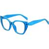 imageMEETSUN Blue Light Blocking Glasses for Women Cateye Vintage Square Computer Gaming Glasses UV400Blue