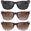 (3 Pack) Black/Leopard Brown/Brown Gradient