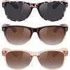 (3 Pack) Leopard/Brown Gradient/Brown