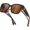 Xl-brown Tortoise Frame-brown Lens