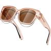 Xl-light Brown Frame-brown Lens