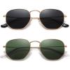 2pack-gold-gray Lens+gold Frame-dark Green Lens