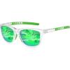 Transparent Frame-green Mirror Lens