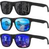 (3 Pack) Black/Ice Blue/Dark Blue