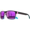 Black Purple Blue Frame-purple Mirror Lens