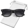Matte Black Frame Grey Gradient Lens