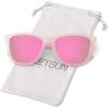 Pink Frame(matte) / Pink Mirrored Lens