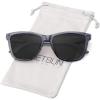 Transparent Gray Frame/ Gray Lens