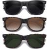 (3 Pack) Black/Leopard Brown/Leopard Olive