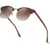 B17-matte Leopard(golden Rim)/Brown Gradient