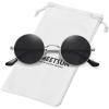 imageMEETSUN Small Round Polarized Sunglasses for Men Women Retro Vintage Circle Hippie Sun Glasses UV400Silver  Grey